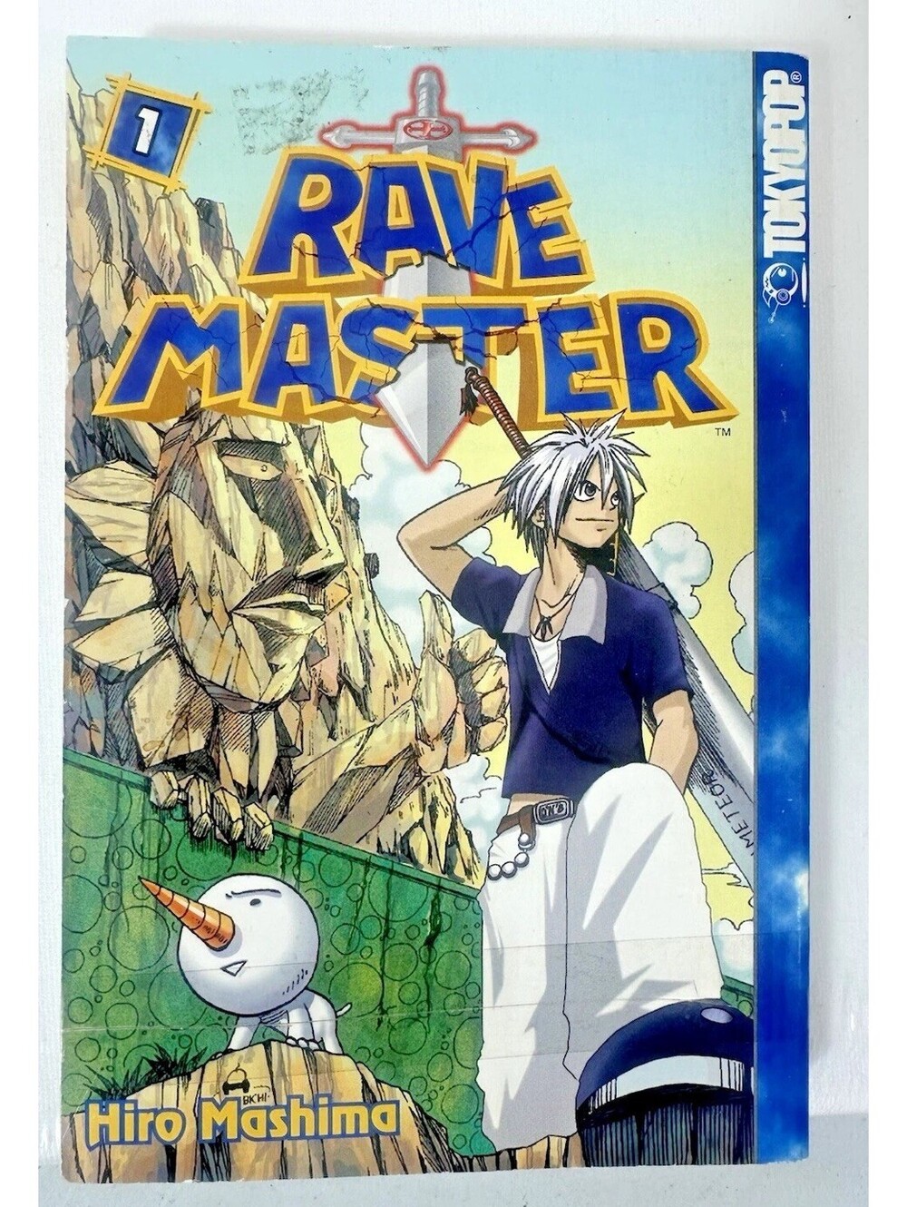 Rave Master Volume 1 Manga by Hiro Mashima (Tokyopop English) Out Of Print OOP